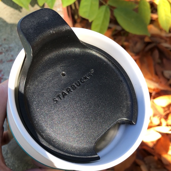 Starbucks 2013 Stainless Steel Ceramic Mobile Travel Mug - Picture 4 of 5